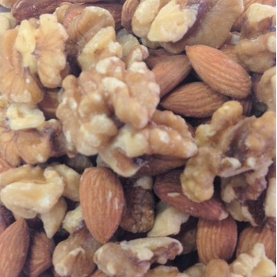 素焼きアーモンド＆生くるみ 無塩・無添加 1kg | ハブタ商店